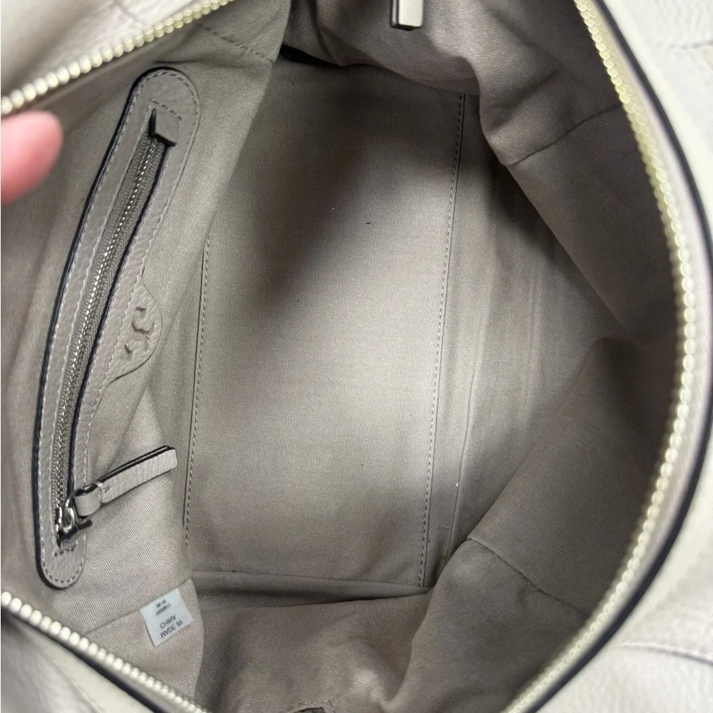 Tory Burch Gemini Grey Handbag